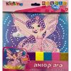 ערכת מדבקות פסיפס - פיה קסומה