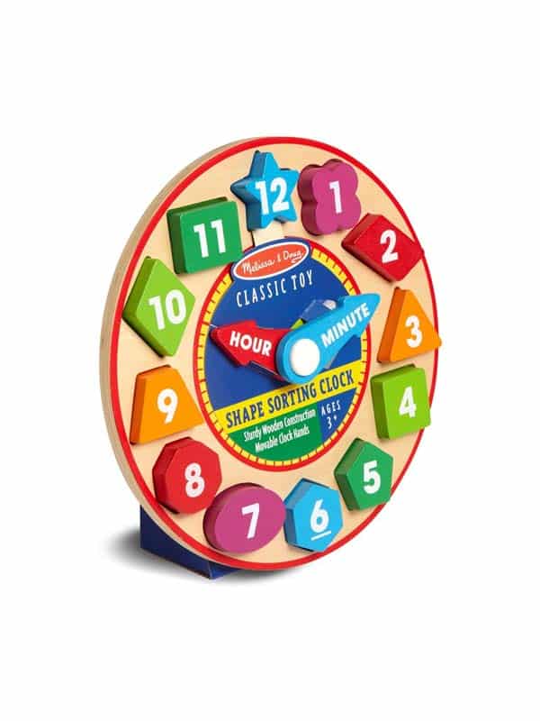 שעון למיון צורות מליסה ודאג