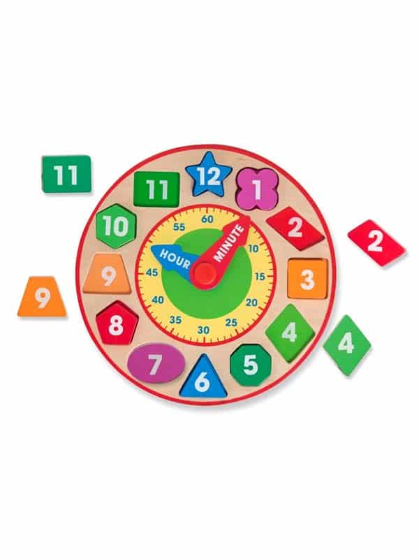 שעון למיון צורות מליסה ודאג