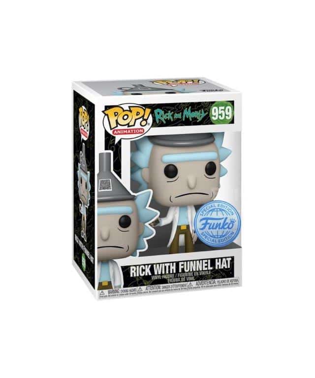 Funco POP Rick & Morty rick Funnel hat 959