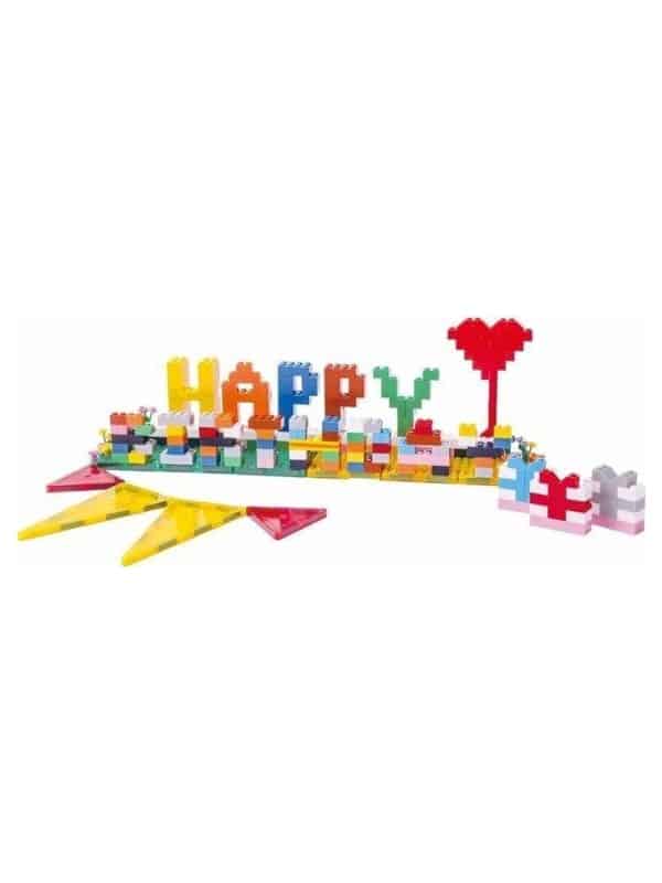 פליימאגר משחק מגנטים ופלסטיק דמוי לגו 508 חלקים מקורי!