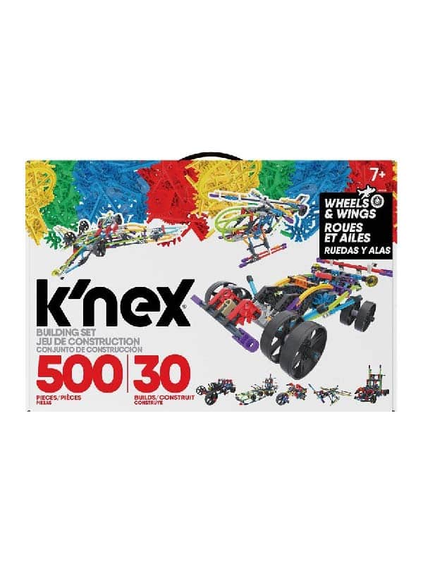 galgalim_small_0 סט הרכבה גלגלים וכנפיים - 500 חלקים - k'nex (קונקס)