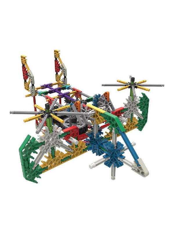 סט הרכבה 417 חלקים בקופסא 50 מודלים - k'nex (קונקס)