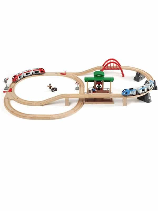 סט מסילה + 2 רכבות נוסעות 33512 (BRIO)