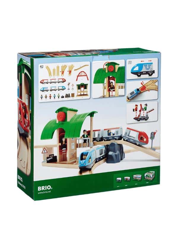 סט מסילה + 2 רכבות נוסעות 33512 (BRIO)