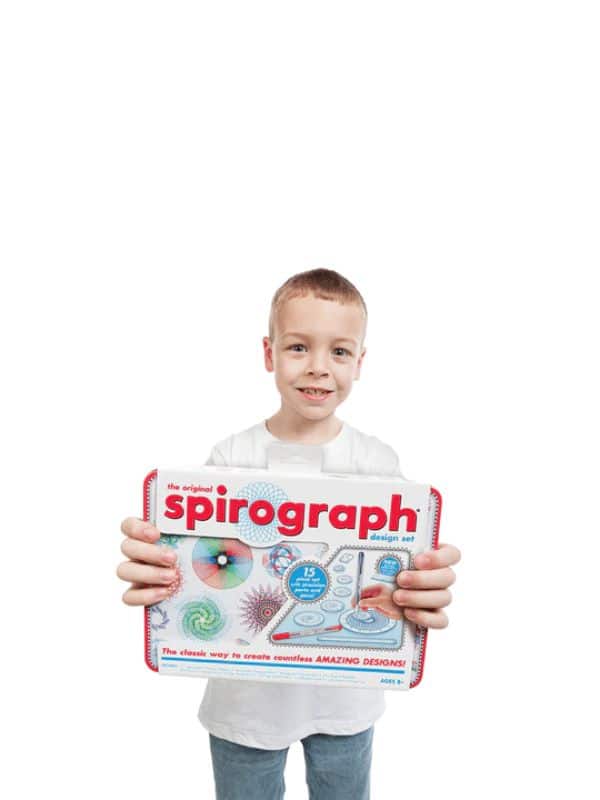 ספירוגרף - סט בקופסת פח מבית Spirograph