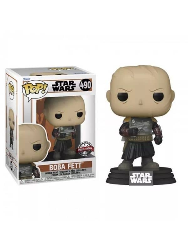 בובת פופ מלחמת הכוכבים (490) מקורי! - Funco POP Boba fett star wars
