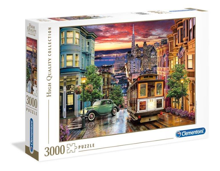 פאזל 3000 חלקים סן פרנסיסקו